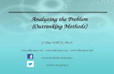 Analyzing the Problem (Outranking Methods) Y. İlker TOPCU, Ph.D.     twitter.com/yitopcu.