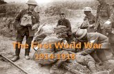The First World War 1914-1918. Causes of the War  4 (long-term) causes of the First World War  NATIONALISM – a devotion to the interests and culture.