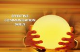 EFFECTIVE COMMUNICATION SKILLS STEPHEN NJUGUNA. Objectives After going through this unit you should be able to: Understand the process of communication;