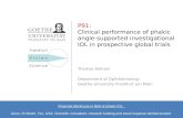 P91: Clinical Performance of Phakic Angle-Supported Investigational IOL in Prospective Global Trials, ASCRS 2010, Boston P91: Clinical performance of phakic.