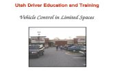 Utah Driver Education and Training Vehicle Control in Limited Spaces.