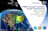 TEMPO Ground Systems: Cloud Processing Ewan O’Sullivan John C. Houck SDPC Software Developers May 27, 2015.