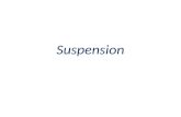 Suspension. Definition A Pharmaceutical suspension is a coarse dispersion in which internal phase is dispersed uniformly throughout the external phase.