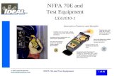 © 2007 Ideal Industries  1 of 36 NFPA 70e and Test Equipment NFPA 70E and Test Equipment UL61010-1.