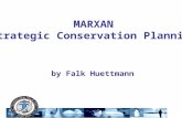 MARXAN Strategic Conservation Planning by Falk Huettmann.