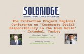 The Protection Project Regional Conference on "Corporate Social Responsibility in the Arab World" - Istanbul, Turkey The Protection Project Regional Conference.