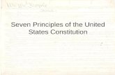 Seven Principles of the United States Constitution.