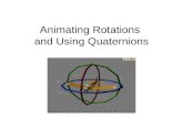 Animating Rotations and Using Quaternions. What We’ll Talk About Animating Translation Animating 2D Rotation Euler Angle representation 3D Angle problems.