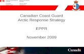 Canadian Coast Guard Arctic Response Strategy EPPR November 2009.