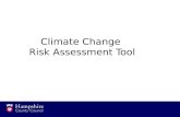 Climate Change Risk Assessment Tool. Weather & Climate.
