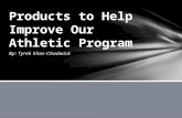 By: Tyrek Elias-Chadwick. To offer athletic equipment/software to help improve the performance and health of many athletic students Goal.