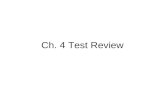 Ch. 4 Test Review. Human Needs Name 4 physiological needs that must be met to maintain STABILITY. –A –B –C –D.