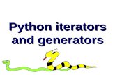 Python iterators and generators. Iterators and generators  Python makes good use of iterators  And has a special kind of generator function that is.
