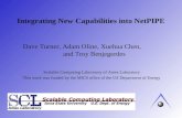 Integrating New Capabilities into NetPIPE Dave Turner, Adam Oline, Xuehua Chen, and Troy Benjegerdes Scalable Computing Laboratory of Ames Laboratory This.