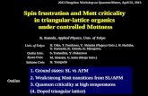 Spin frustration and Mott criticality in triangular-lattice organics under controlled Mottness 2013 Hangzhou Workshop on Quantum Matter, April 22, 2013.