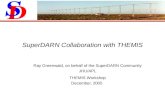 SuperDARN Collaboration with THEMIS Ray Greenwald, on behalf of the SuperDARN Community JHU/APL THEMIS Workshop December, 2005.