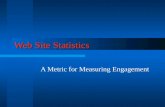 Web Site Statistics A Metric for Measuring Engagement.
