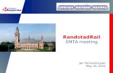 RandstadRail EMTA meeting Jan Termorshuizen May 16, 2014.