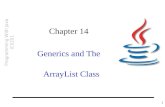 Programming With Java ICS201 1 Chapter 14 Generics and The ArrayList Class.