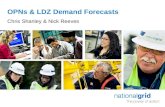 OPNs & LDZ Demand Forecasts Chris Shanley & Nick Reeves.