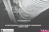ACARP ROADWAY DEVELOPMENT WORKSHOPS MARCH 2008 Presentation for.