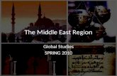 The Middle East Region Global Studies SPRING 2010.