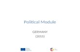 Political Module GERMANY (2015). Renewable Energies in Germany In 2014 renewables have accounted for 25,8 % of electric energiy generation in Germany.