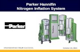 November 11, 2015 Parker Hannifin Nitrogen Inflation System.