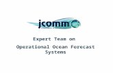 Real-time system Expert Team on Operational Ocean Forecast Systems.
