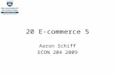 20 E-commerce 5 Aaron Schiff ECON 204 2009. Introduction Product differentiation is another strategy used extensively by firms in addition to or instead.
