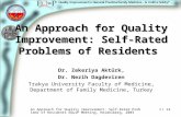 14An Approach for Quality Improvement: Self-Rated Problems of Residents EQuiP Meeting, Heidelberg, 2003 1 An Approach for Quality Improvement: Self-Rated.