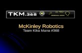 McKinley Robotics Team Kika Mana #368. Events First Hawaii Regional First Hawaii Regional Volunteer Referee Volunteer Referee World Championship Competition.