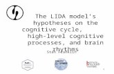 1 The LIDA model’s hypotheses on the cognitive cycle, high-level cognitive processes, and brain rhythms Stan Franklin.