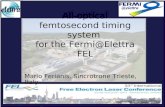 FROAI2M. FerianisShanghai, 22-26 August 2011 All-optical femtosecond timing system for the Fermi@Elettra FEL Mario Ferianis, Sincrotrone Trieste, Italy.