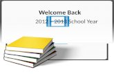 2012 – 2013 School Year. OTES West Branch Local Schools.