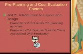 Source: Digital Desktop Publishing Pre-Planning and Cost Evaluation Factors Unit 2: Introduction to Layout and Design Framework 2.3 Discuss Pre-planning.