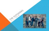 THE OUTSIDERS BY S.E. HINTON. S.E. HINTON Born and raised in Tulsa, Oklahoma She began writing The Outsiders when she was 15 The Outsiders was published.