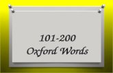 101-200 Oxford Words. people didn’t friend their.