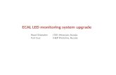 ECAL LED monitoring system upgrade Pavel Shatalov ITEP, Moscow, Russia Yuri Guz IHEP Protvino, Russia.