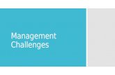 Management Challenges. What We Will Be Looking At  Communication  Conflict Management  Stress Management  Motivation.
