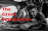 The Great Depression. Roots Hoover promised continued prosperity False Prosperity of the 1920’s –Buying things on credit –Credit, not savings, allowed.