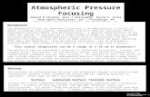 Copyright © 2004 by Chem-Space Associates, Inc. ALL RIGHTS RESERVED Atmospheric Pressure Focusing Edward W Sheehan, Ross C Willoughby, David F. Fries Chem-Space.