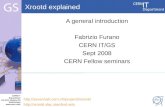 CERN IT Department CH-1211 Genève 23 Switzerland  Internet Services Xrootd explained  .