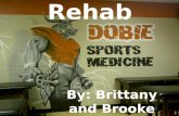 Rehab By: Brittany and Brooke Montross Period 6. \ Where you go first? The Sign-In Binder!