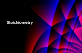 Stoichiometry. Stoichiometry comes from the Greek words for “element” and “measure”. Stoichiometry takes information for one element/compound in a reaction.