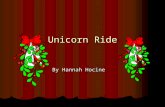 Unicorn Ride By Hannah Hocine. Chapter 1 It was a cold and windy night and I was all wrapped up in my bed.