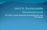 EC 500-1 Environmental Fundamentals and Principals.