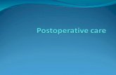 Introduction Postoperative complications are the most important factors in determining outcome in the first 72 hours following surgery It is critical.