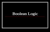 Boolean Logic. Boolean Operators (T/F) xyx AND y FFF FTF TFF TTT xyx OR y FFF FTT TFT TTT xNOT x FT TF.