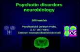 Psychotic disorders neurobiology Jiří Horáček Psychiatrické centrum Praha 3. LF UK Praha Centrum neuropsychiatrických studií.